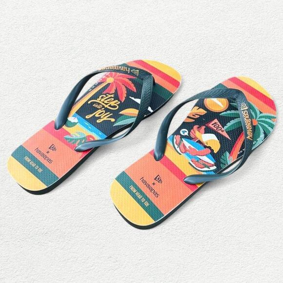 Havaianas Other - Havaianas x New Era 100th Anniversary Flip Flops